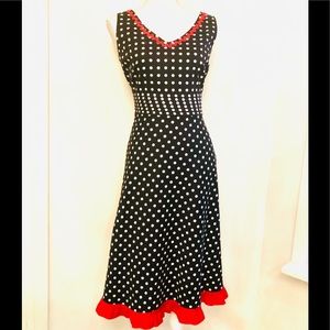 Vintage polka dot dress
